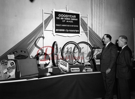 NBP-P 0021 - Industrial Fair - Goodyear Tire   Rubber Company Booth - State House - Boston