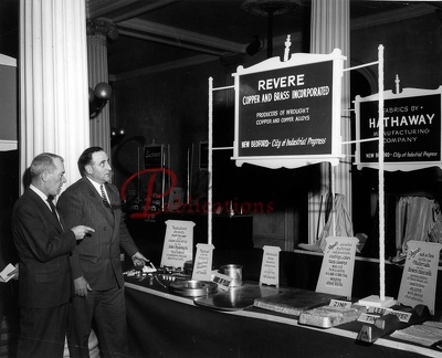 NBP-P 0023 - Industrial Fair - Revere Copper   Brass Booth - State House - Boston