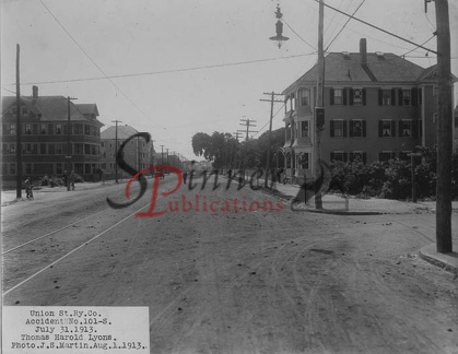 SRL 0019 - Brock Avenue   Valentine Street 1913 - New Bedford