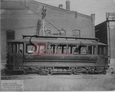 SRL 0117 - Trolley #50 - Weld Street - New Bedford - Case 640-R