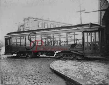SRL 0164 - Trolley #410 - Purchase   Weld Streets - New Bedford
