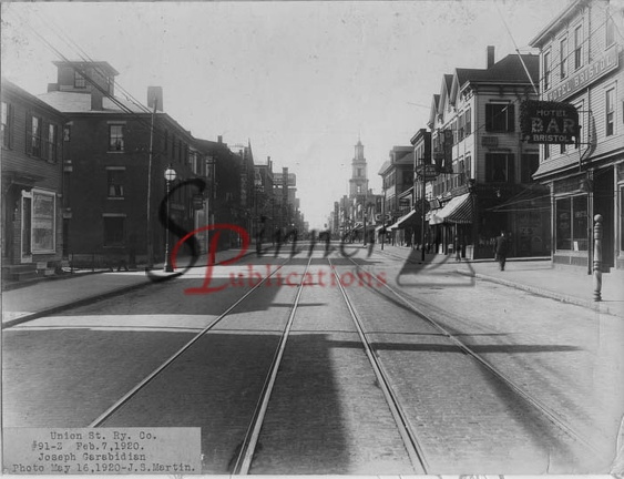 SRL 0077 - Purchase   North Streets 1920 - New Bedford
